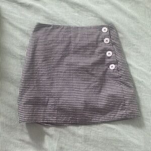 Urban outfitters gingham mini skirt